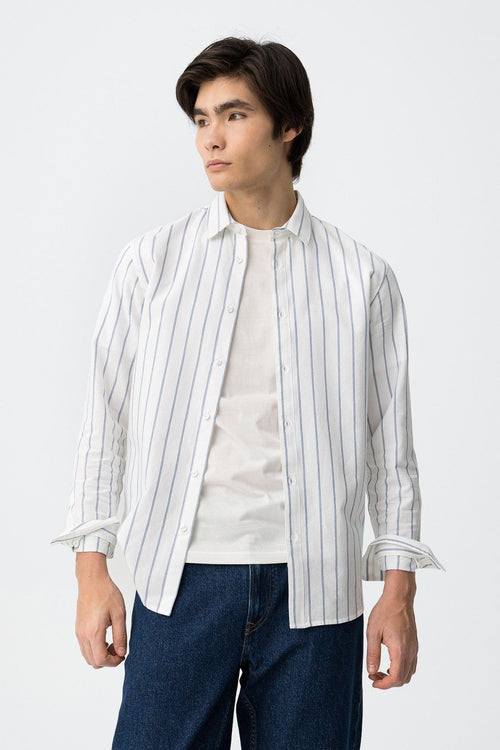 Alvor Striped Shirt by Moonray Moda