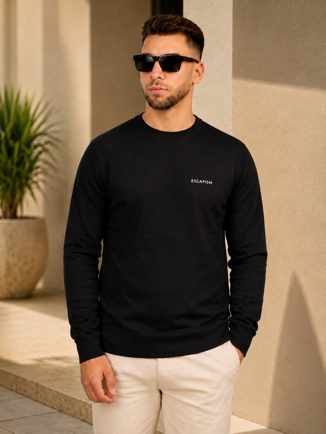 Linha Fine-Knit Crewneck