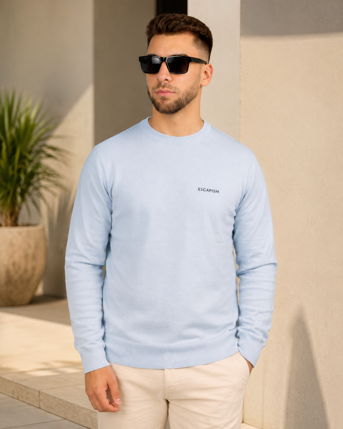 Linha Fine-Knit Crewneck