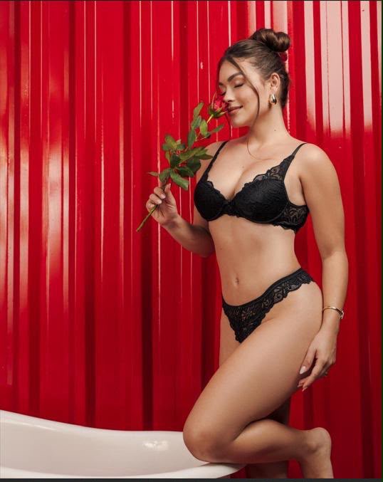 Pêra Floral Lace Set