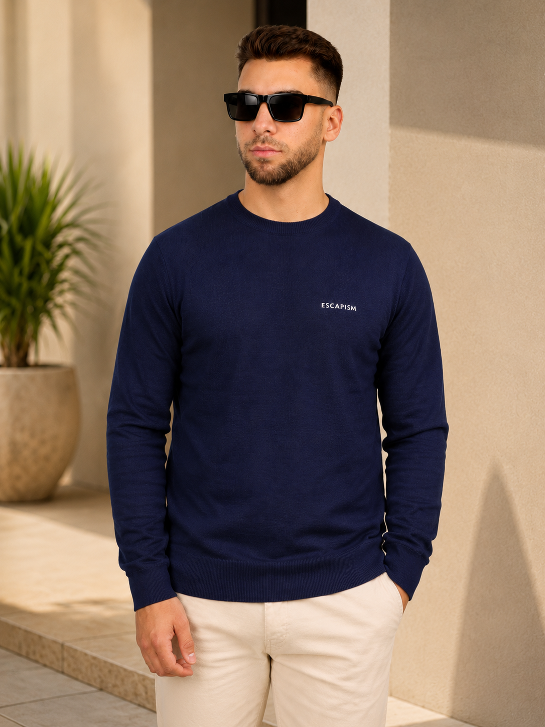 Linha Fine-Knit Crewneck