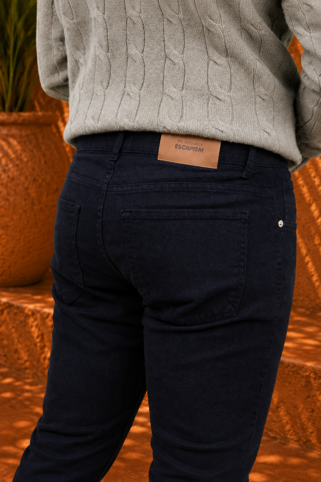 Onyx Twill Trousers