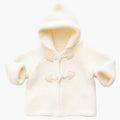 Odeceixe Hooded Baby Cardigan — Ivory by FP For You
