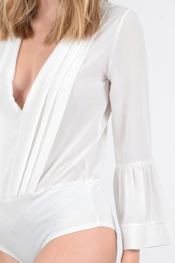 Alva Ruffle Bodysuit