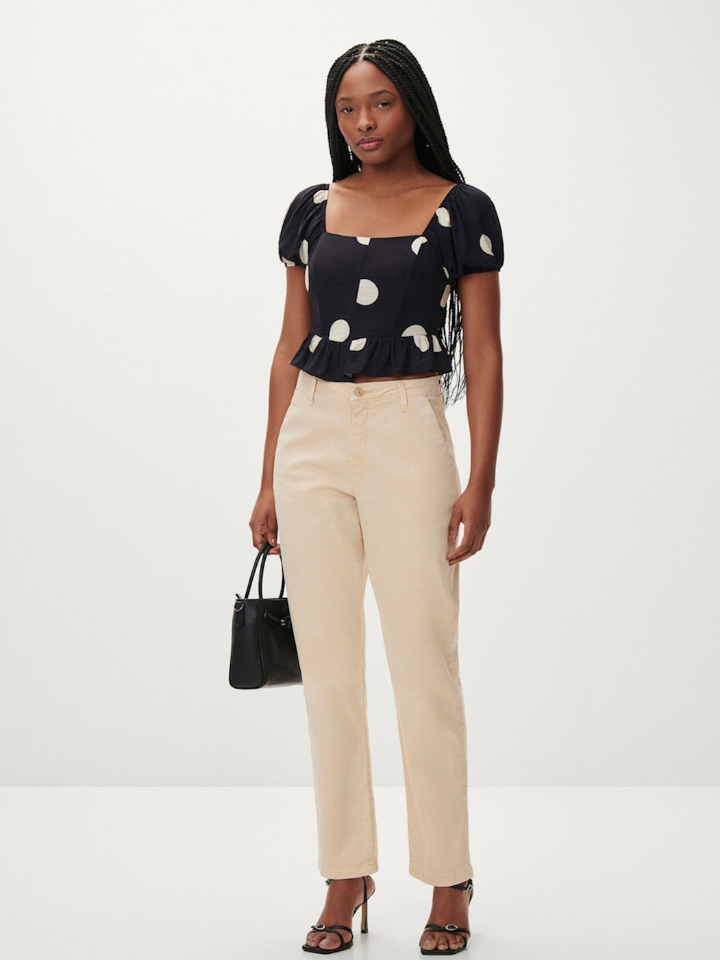 Tavira Polka-Dot Top