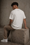 Luxury Manifesto Tee — Off-White by REEXIST
